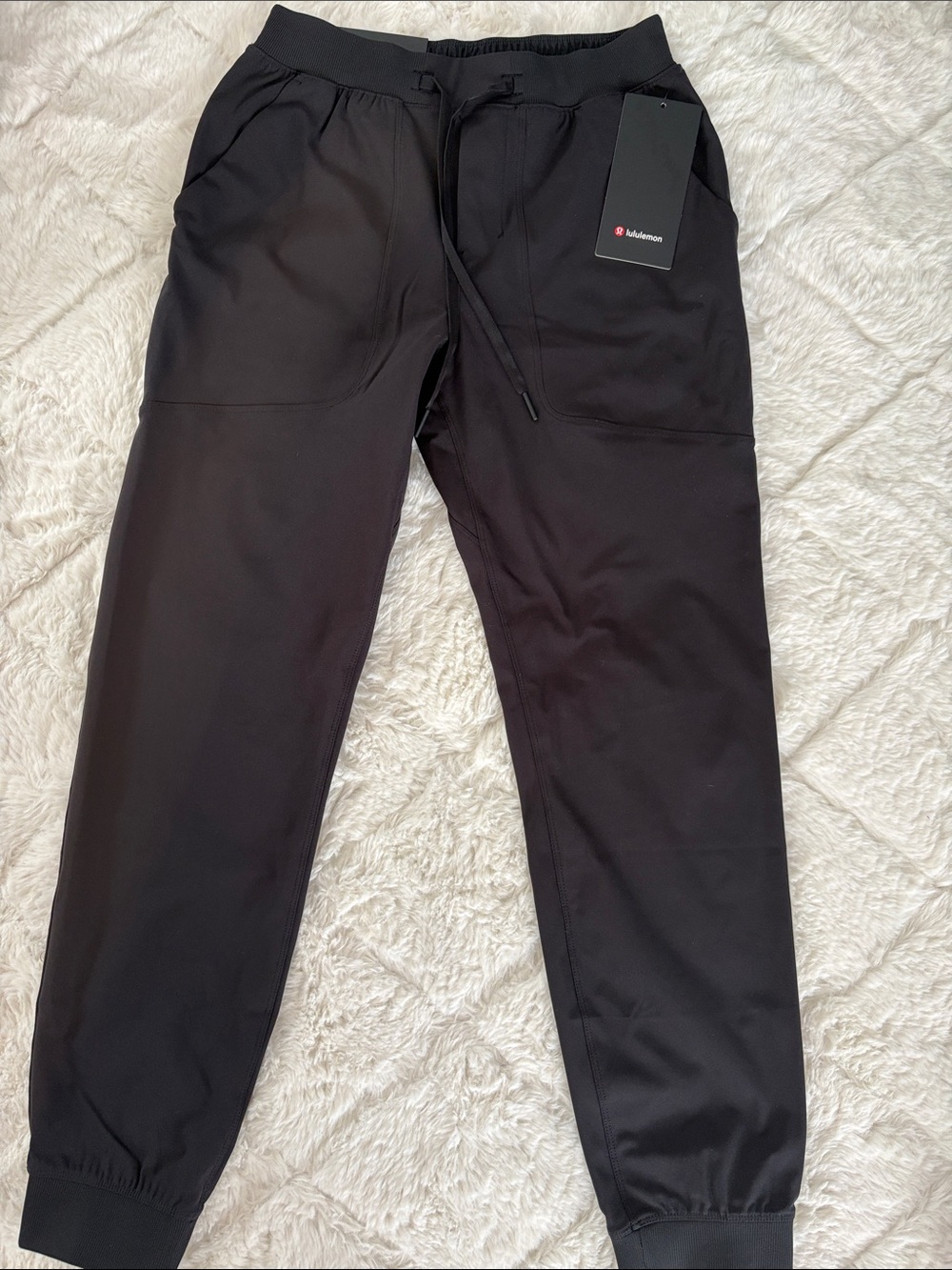 Lululemon Men’s ABC Regular Jogger Warpstreme in Black